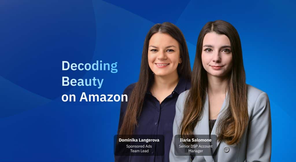 Zwei Amerge-Mitarbeiter im Gespräch über e.l.f.-Kosmetikstudien auf Amazon